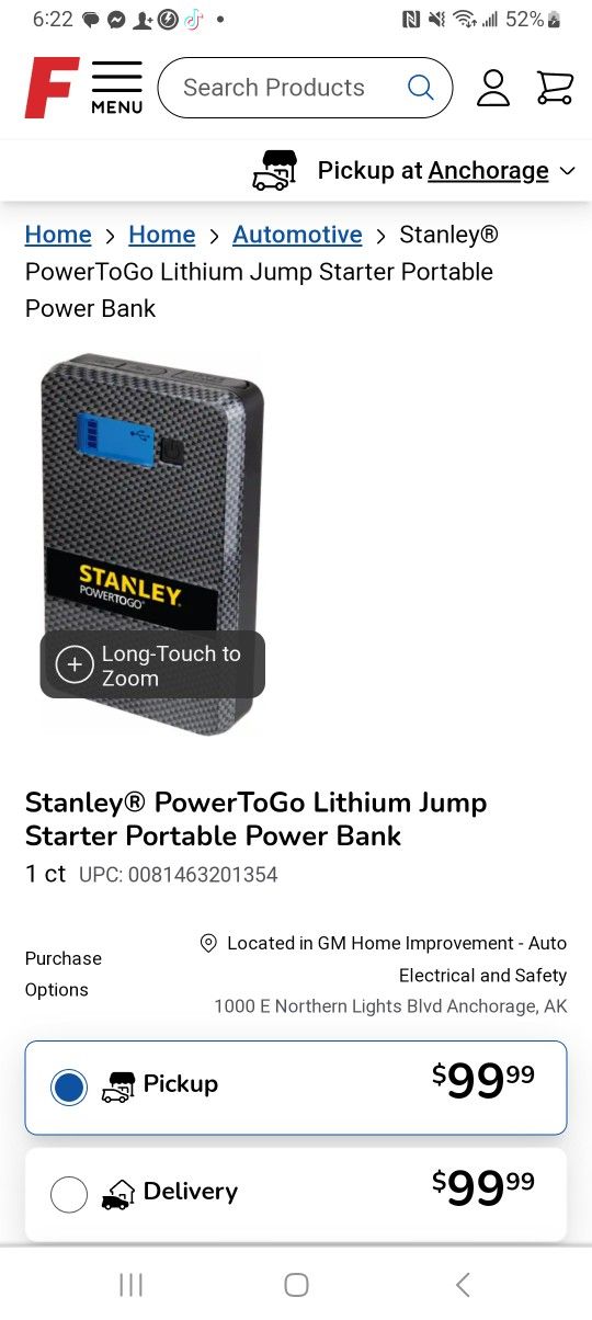 Stanley Jump Box