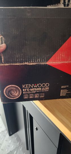 Kenwood 10" subwoofer
