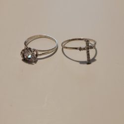 925 Sterling Silver Rings 