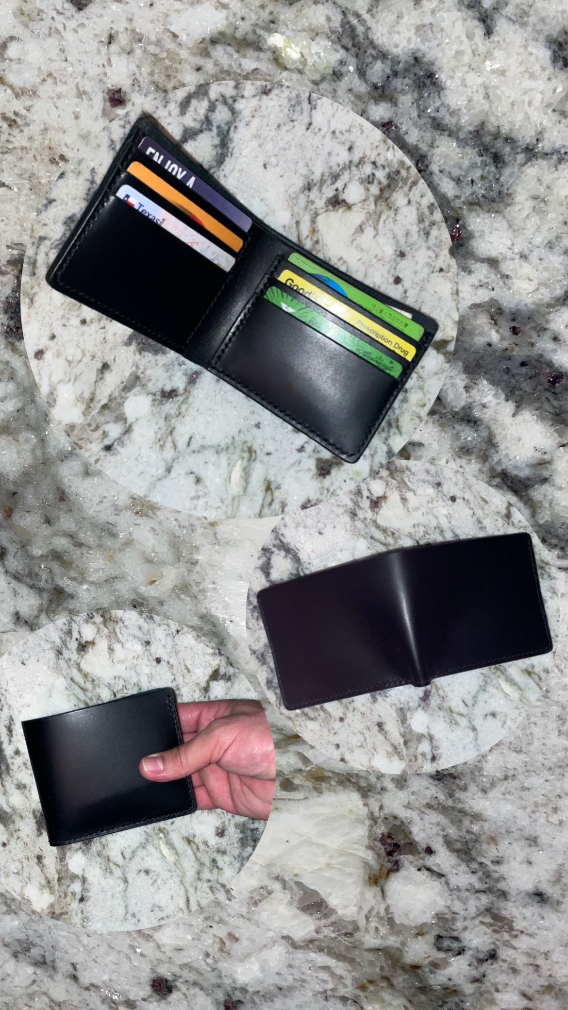 Handmade Leather Bifold Wallets