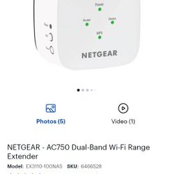 Netgear Wifi Extender 