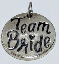 James Avery Retired Team Bride Charm Sterling Silver 6.1g
