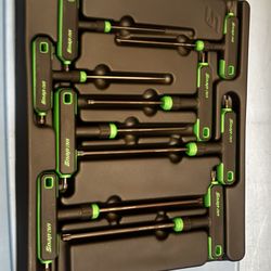 Snap-on Tools 8 pc TORX® L-Shaped/T-Shaped Combination Wrench Set (T10-T45