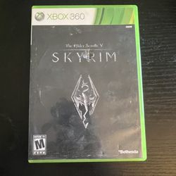 Xbox 360 Elder Scrolls Skyrim