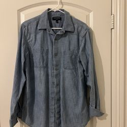 Men’s Blue Banana Republic Shirt Size Medium