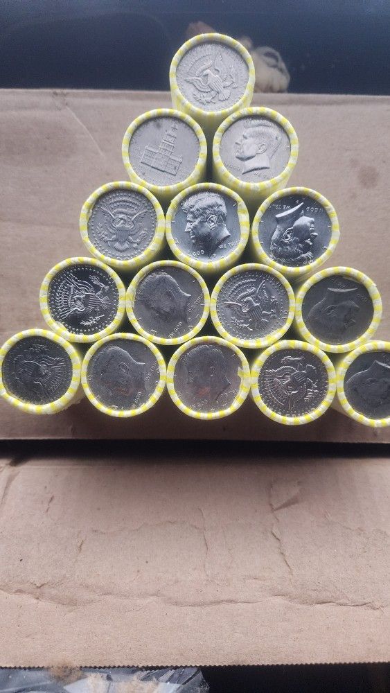 Treasure Hunt Colectible Kennedy Haft $ Rolls