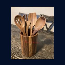 Set De 4 Cucharas Y Base Princess House $75