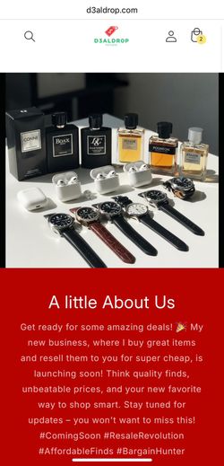 My Store Is Up And Running. / Visit https://offerup.com/redirect/?o=RDNhbGRyb3AuY29t