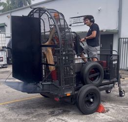 Chevy Ritter Wind Machine on Trailer
