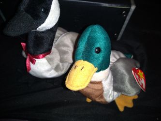 Vintage Ty Beanie Babies Jake & Loosy