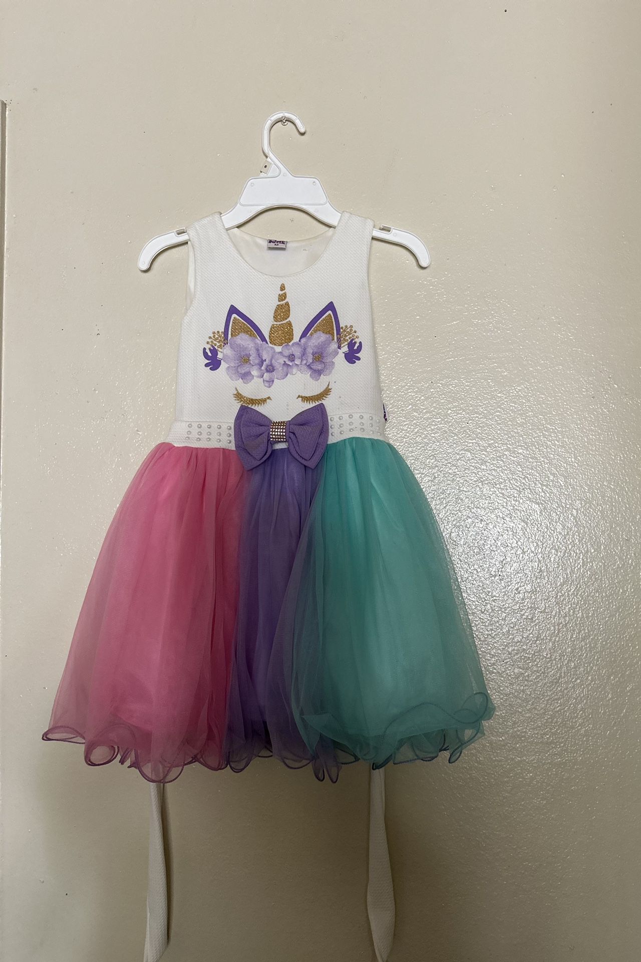 Girls Unicorn Dress 