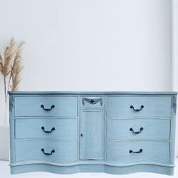 Gorgeous Buffet/Dresser Custom Painted And Sealed Solid Wood
