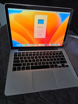 CANDY RED Apple MacBook Pro laptop. It has an Intel processor and 8GB RAM . Running macOS Ventura 
90 DAY WARRANTY
FREE LOCAL DELIVERY
CHARGER INCLUDE