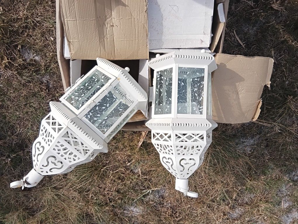 Patio Candle Holders Pic Upsidedown