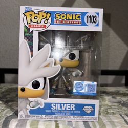 Funko Pop! Games: Sonic the Hedgehog - Silver Diamond Collection #1103