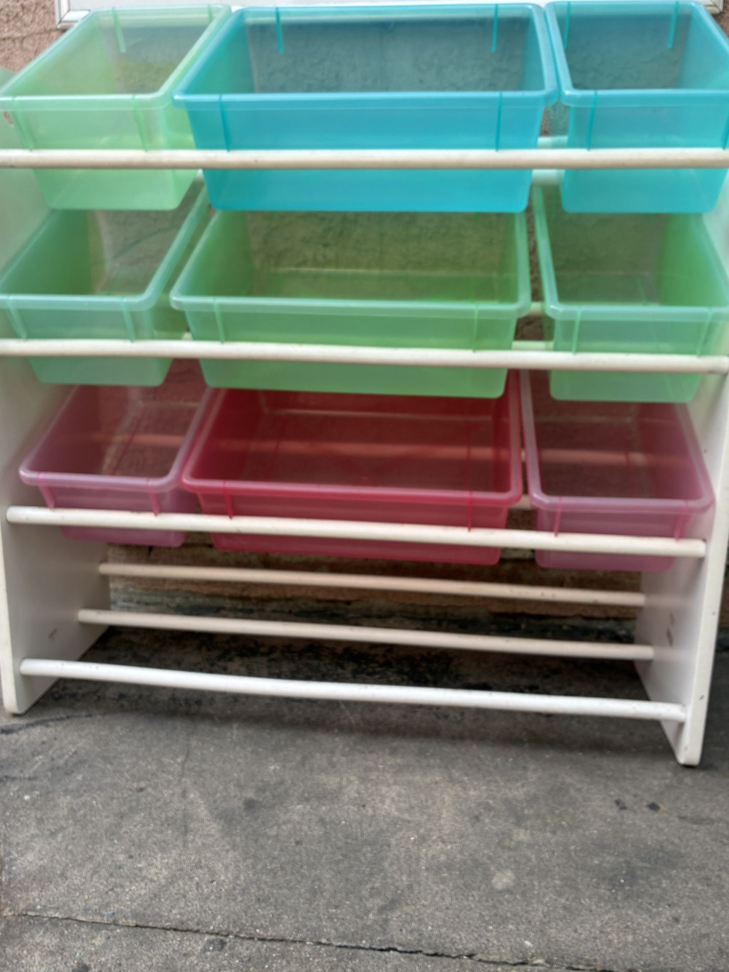 Toy Organizer Shelf See Pictures For Trays