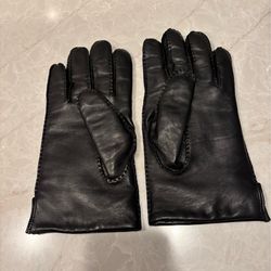 Leather Cashmere lined Men’s Gloves