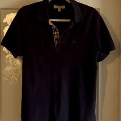 Burberry Eddie Polo Men’s Size Medium - Pre-owned, Great Condition