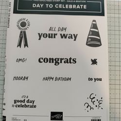 Stampin Up Day To Celebrate, Polymer