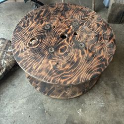Wooden Wire Spool