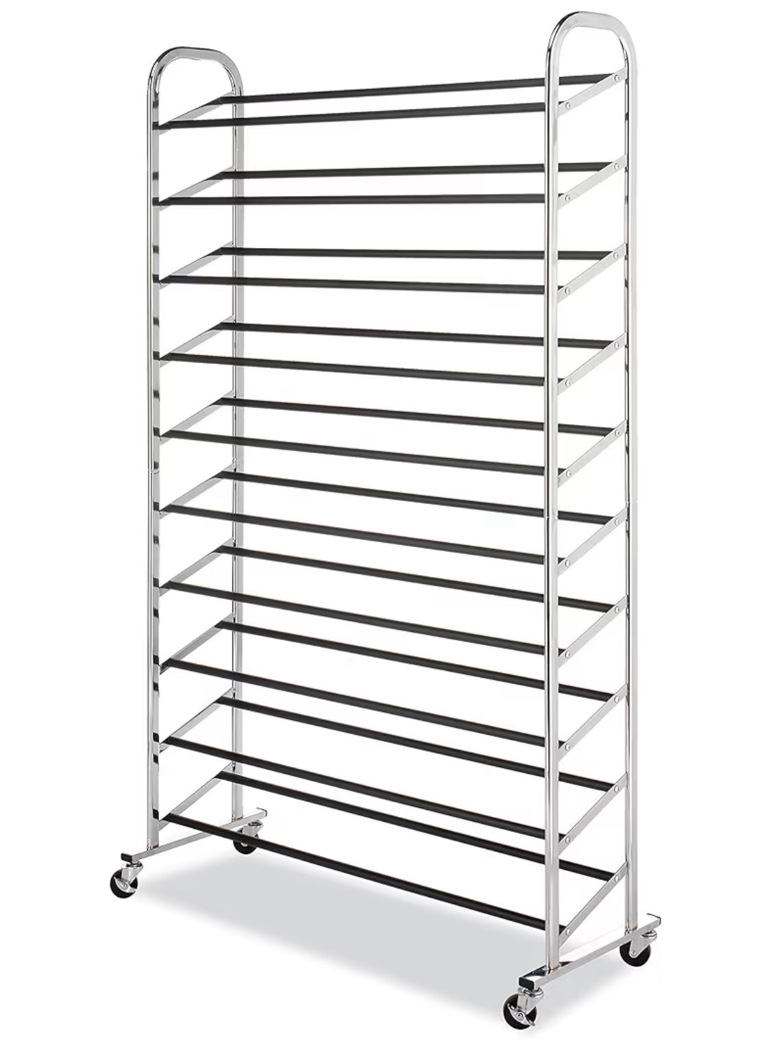 Rolling Shoe Rack