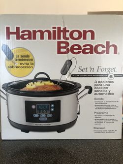 Slow cooker Hamilton beach