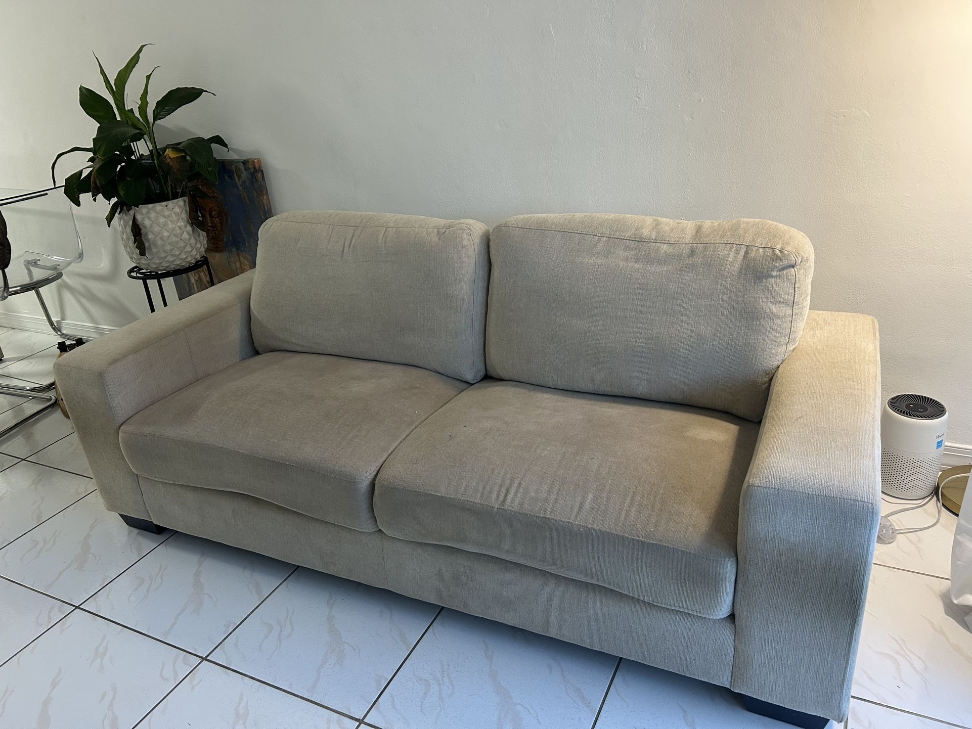 Tan Sofa