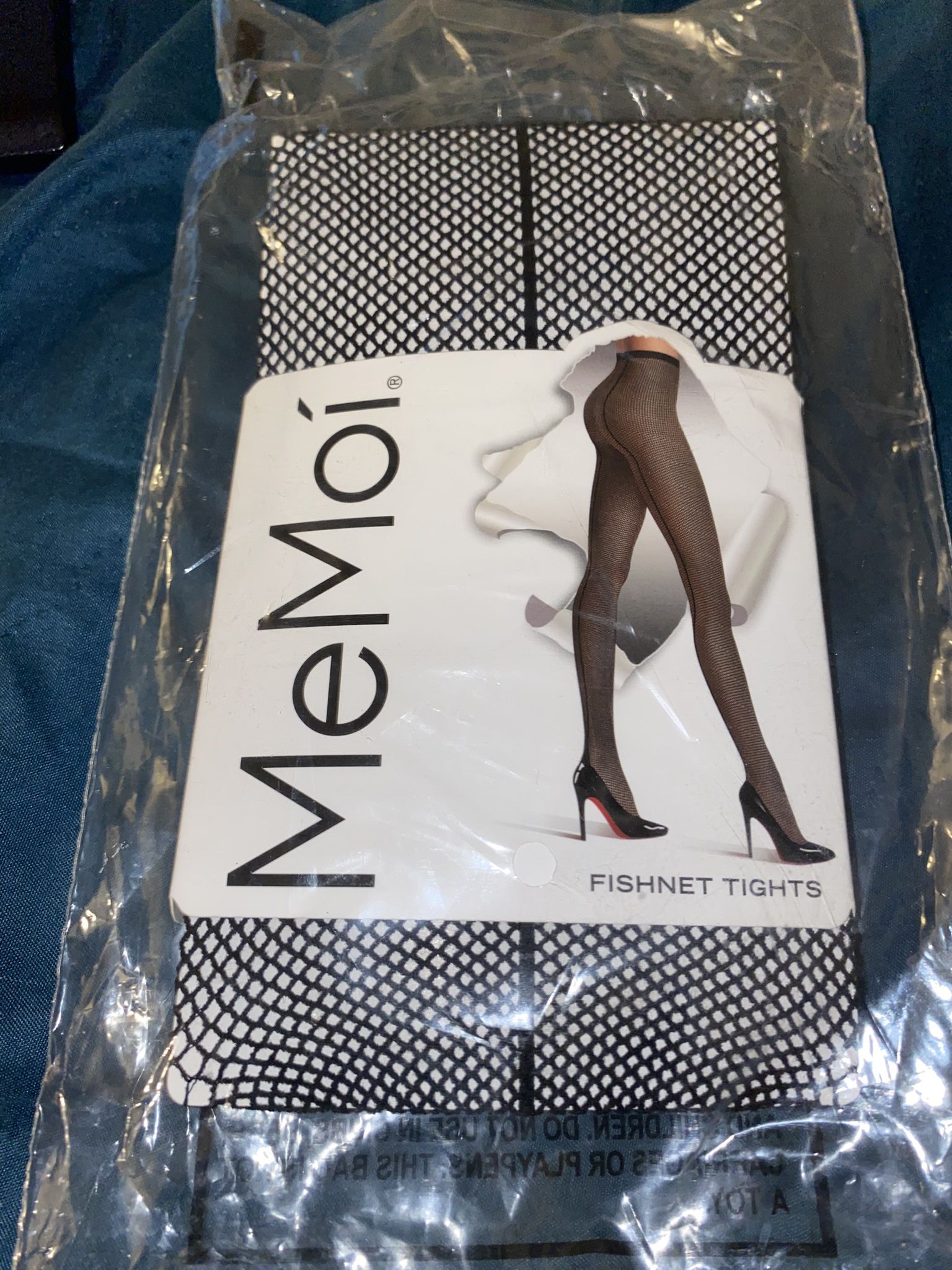 Fishnet Stocking Black Size S/M