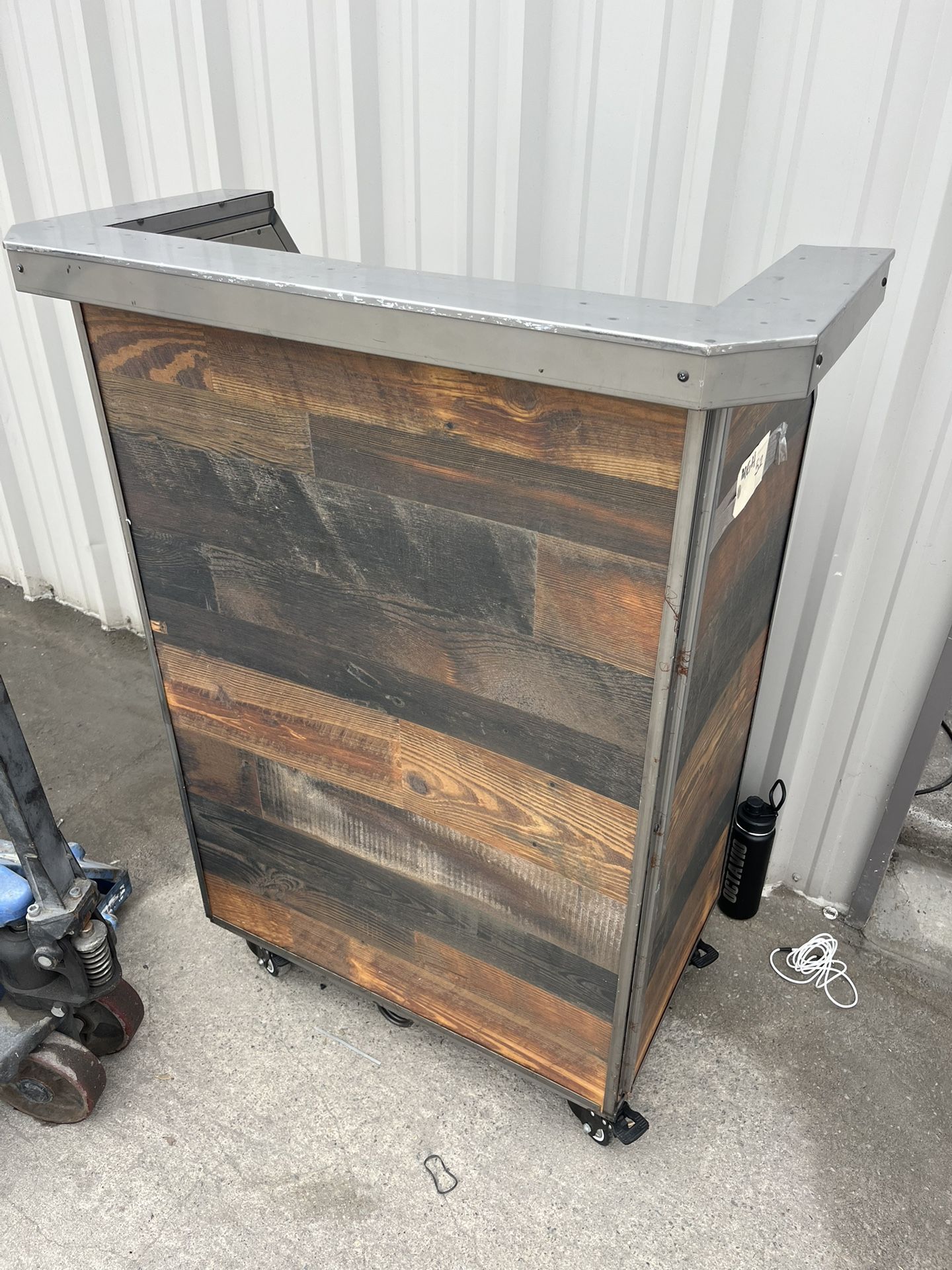 Hostess Station With Casters