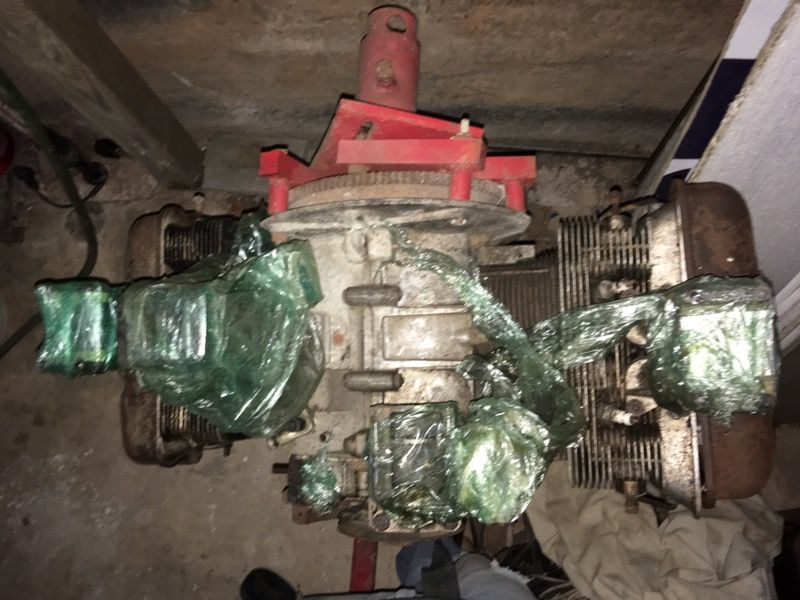 1959 porche 356 rebuilt engine.