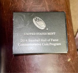 2014 Mint Baseball Hall Of Fame coin half dollar $70