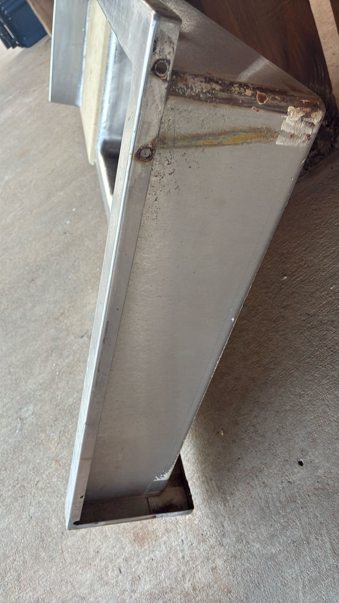 Stainless Steel Fish/game Cleaning Sink