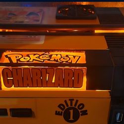 NINTENDO SWITCH CUSTOM DOCK CHARIZARD THEME: