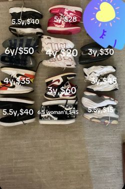 Jordan’s/Nikes for sale