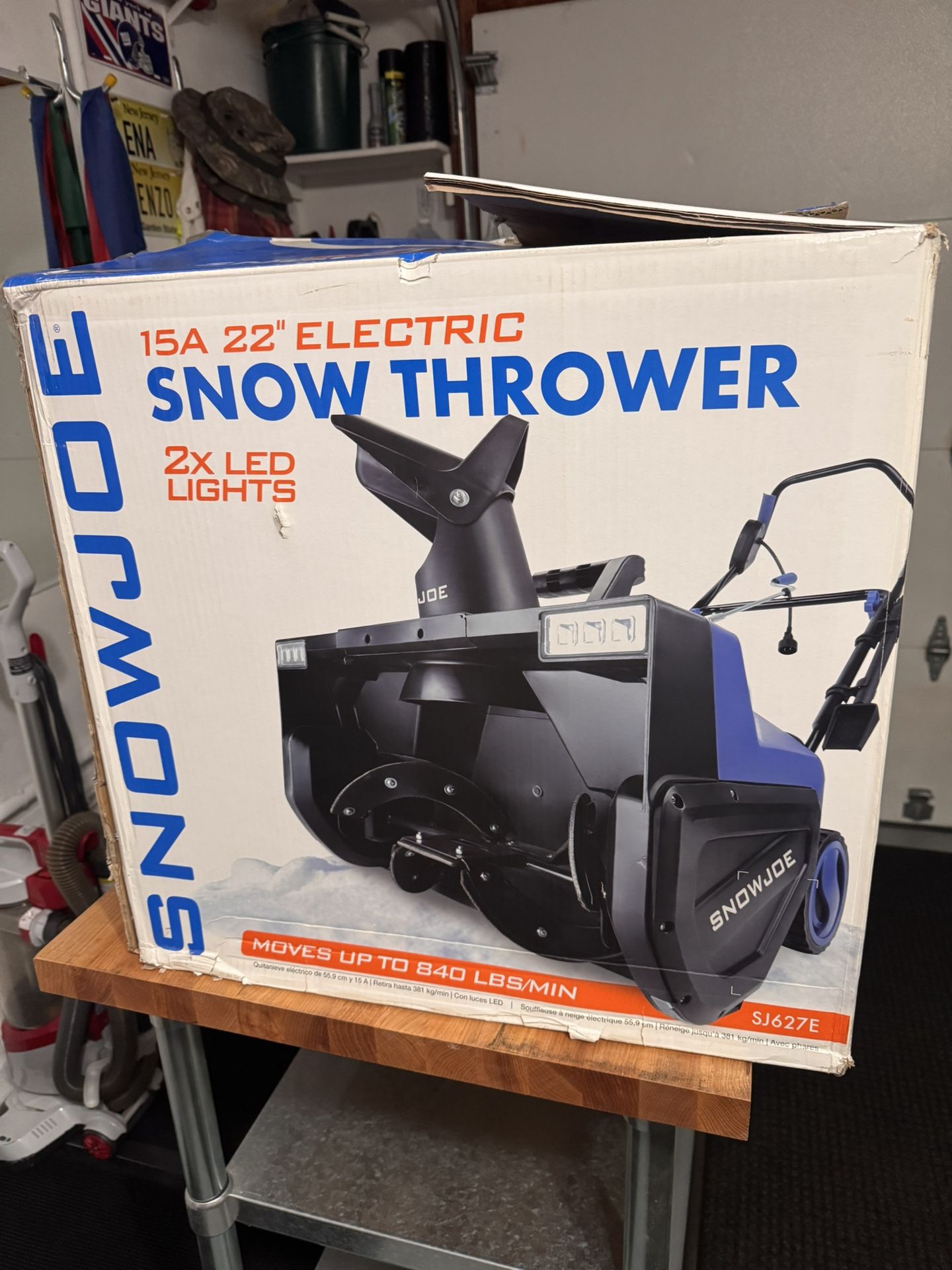 Snow Thrower, SnowJoe 