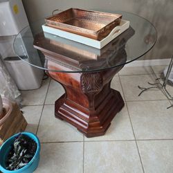 Thomasville Base With Glass Top