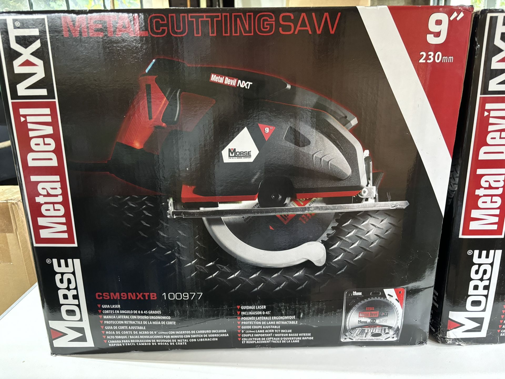 MK Morse Metal Devil NXT 9" Diameter 120V Corded Circular Saw