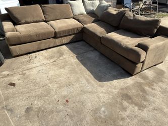 Brown Sectional