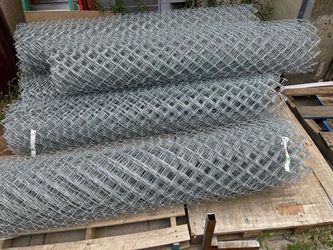 Chain link fence