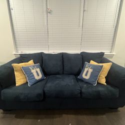 Blue sofa 