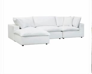 Brand new 4 pcs modular cloud sectional w/ Ottoman