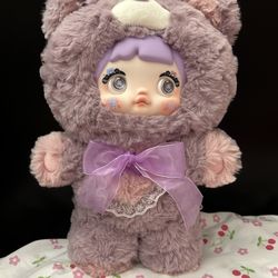 Nommi Purple Goodnight Bear - Nocturne