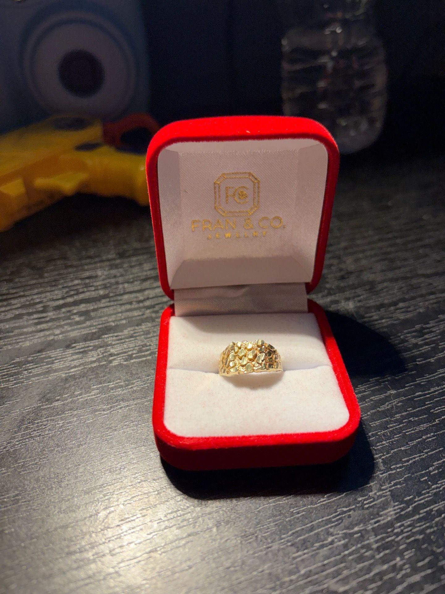 Nugget ring 10k