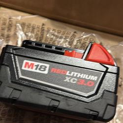 Milwaukee M18 3.0 Battery Brand New 