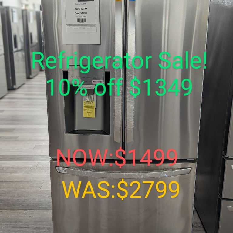 26cu French Door Refrigerator with External Water and Ice 