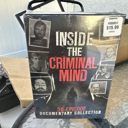 Inside the Criminal Mind - 30 Episode Documentary collection 6 DVD Box Set (New)