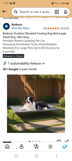 Dog bed size Large Bedsure brand new in box pick up in pomona $40