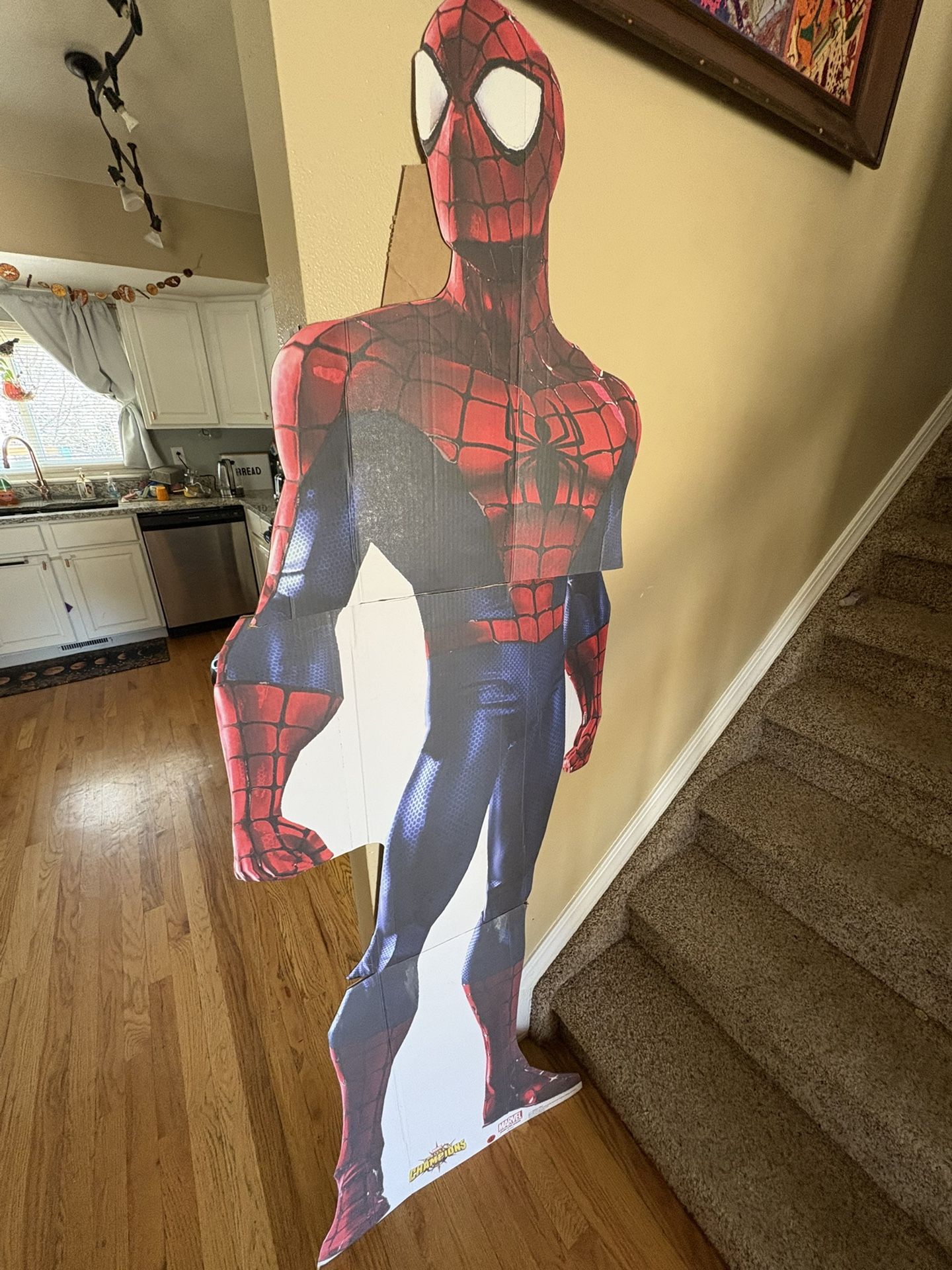 Spider-Man cardboard cut out