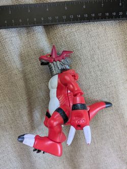 Bandai Digimon Digivolving Growlmon Guilmon 5" Action Figure