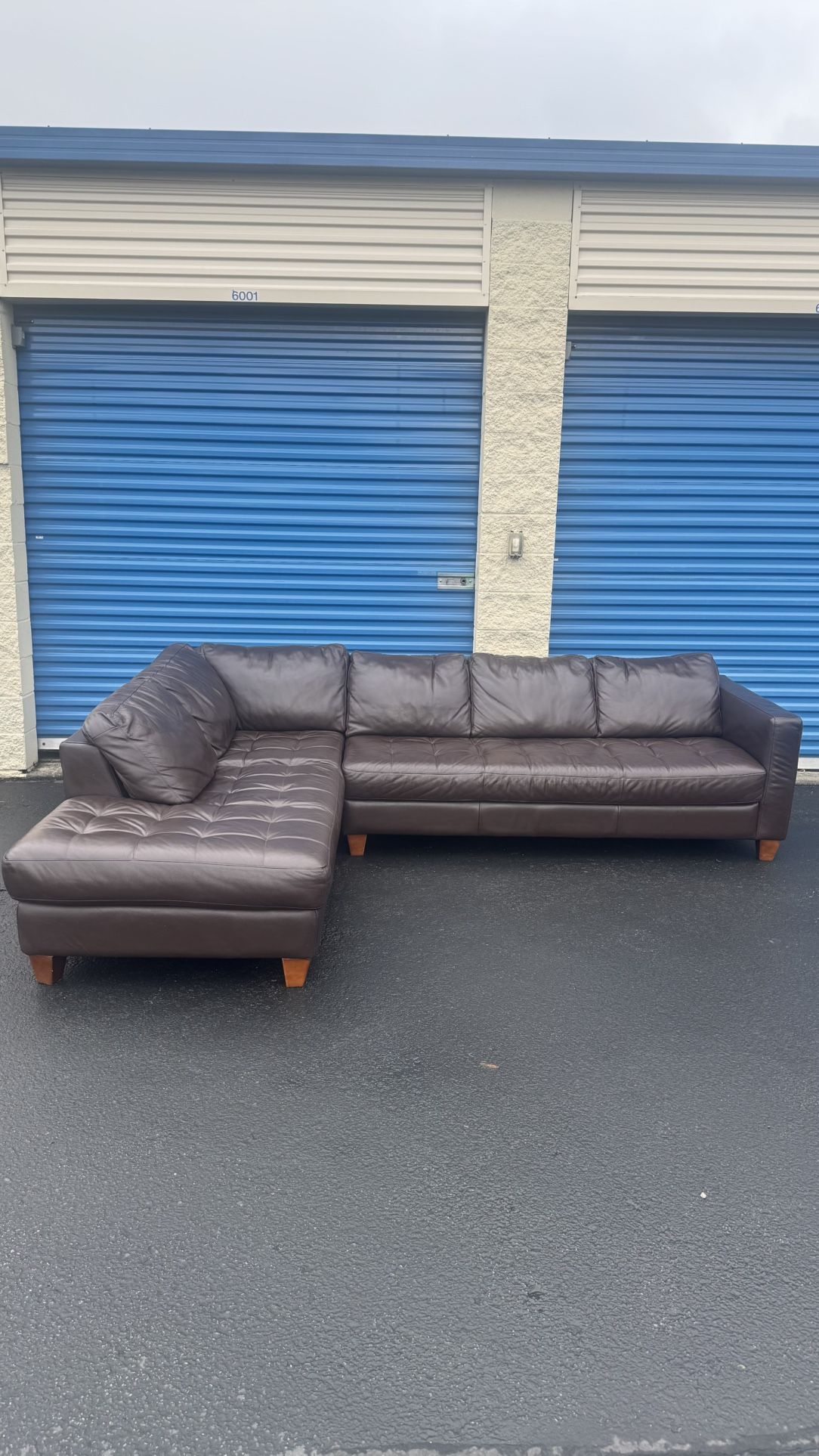 Natuzzi Italian Leather Sectional